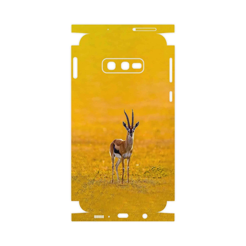 برچسب پوششی ماهوت مدل Gazelle-FullSkin مناسب برای گوشی موبایل سامسونگ Galaxy S10e