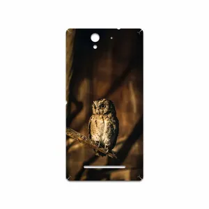 MAHOOT Owl Cover Sticker for Sony Xperia C3 Dual