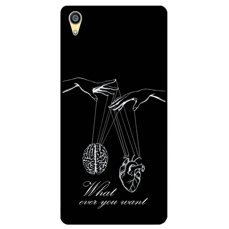 کاور مگافون طرح فکر و احساس مدل 1899 مناسب برای گوشی موبایل سونی Xperia E5 