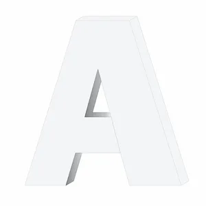 استند تزییناتی طرح حروف برجسته کد A50 