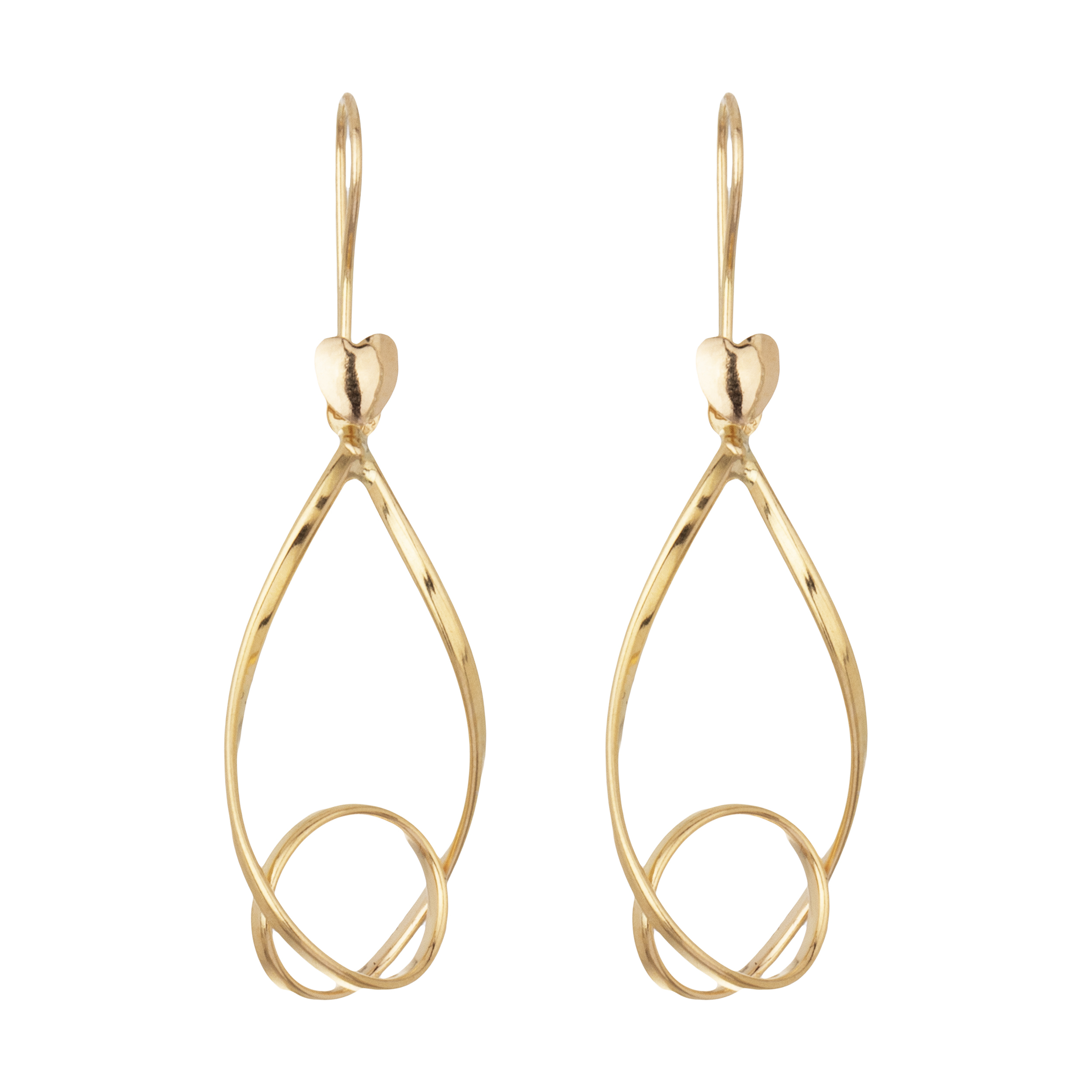 گوشواره طلا 18 عیار زنانه مایا ماهک مدل ME0877