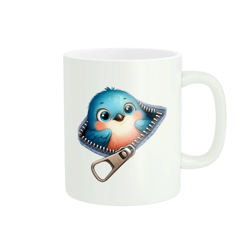 ماگ پاد آفرین طرح پرنده کد 950