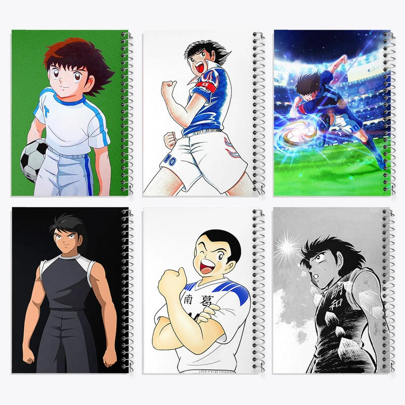 دفتر مشق 100 برگ خندالو طرح فوتبالیست ها کد 776 مجموعه 6 عددی