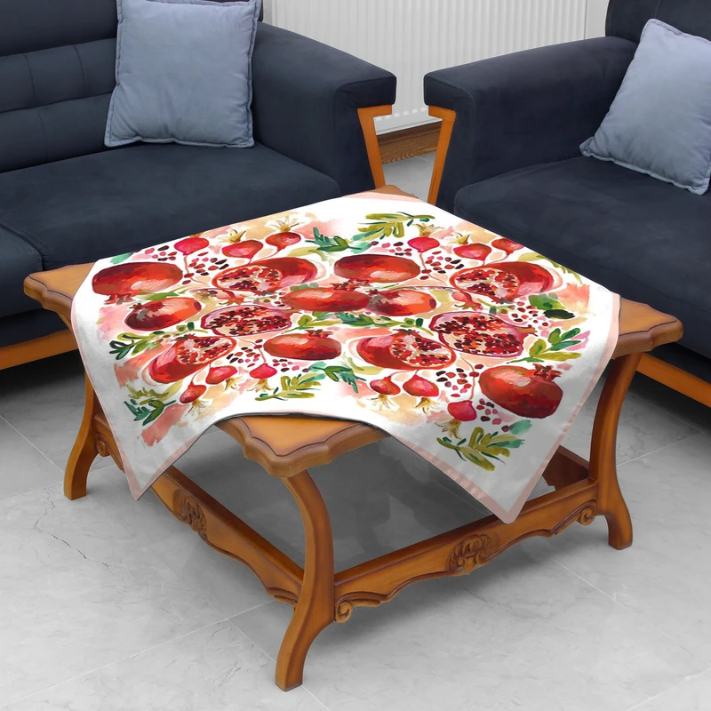  رومیزی بارمان دکور مدل انار یلدایی کد 1