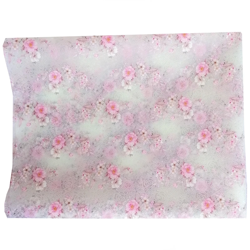 روکش طبقات یخچال مدل گل رز کد soo30