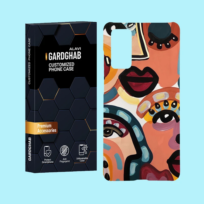 کاور گارد قاب علوی مدل هنری مناسب برای گوشی موبایل سامسونگ Galaxy S20 FE