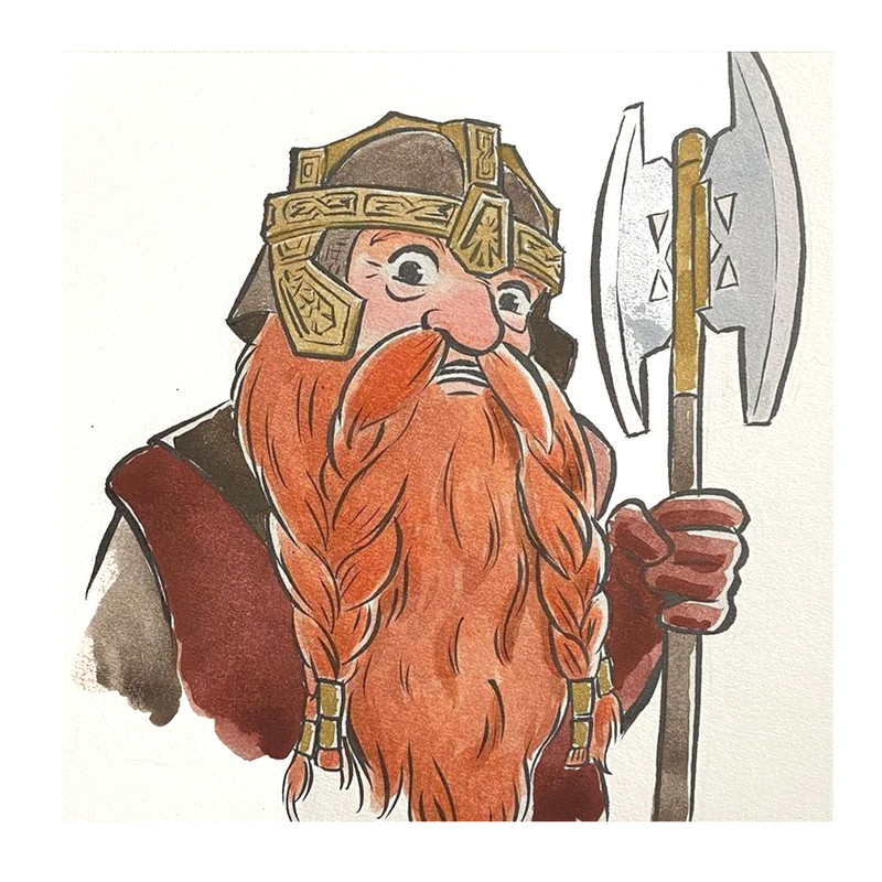 استیکر لپ تاپ و موبایل مدل سریال طرح ارباب حلقه ها The Lord of the Rings کد 4985