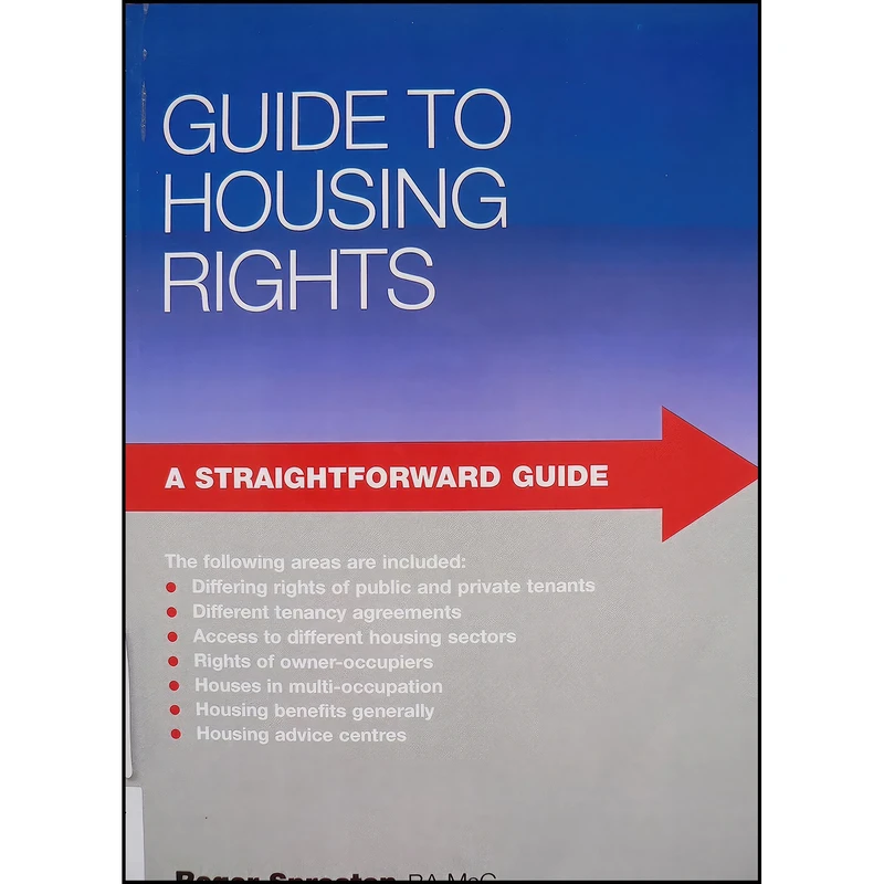 کتاب A Straightforward Guide to Housing Rights اثر nan انتشارات Straightforward Publishing