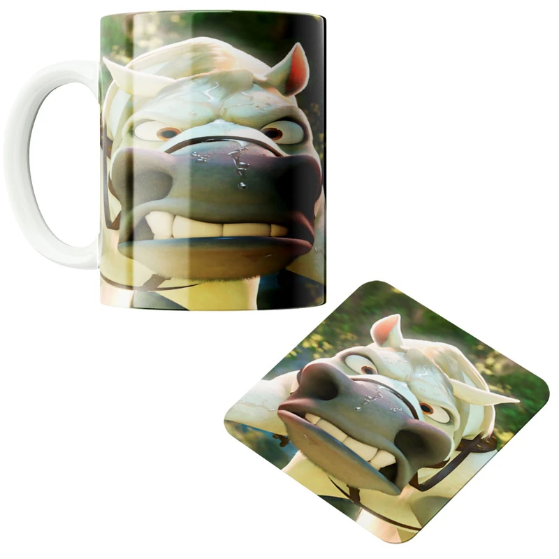 ماگ پادآفرین کد 307 به همراه زیر لیوانی 