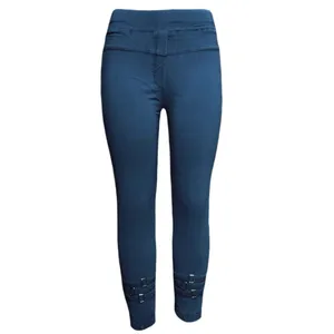 شلوار جین زنانه مدل سگک دار