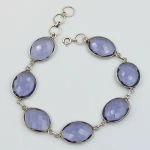 دستبند نقره زنانه مدل اتمی کد 20269