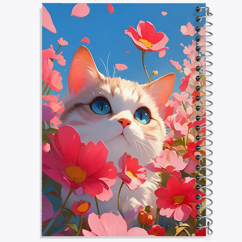 دفتر لیست خرید 50 برگ خندالو طرح گربه بامزه کد F7845