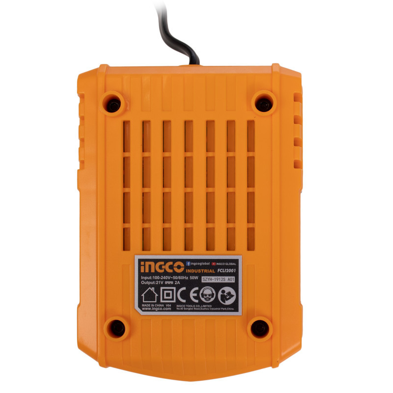 شارژر باتری 20 ولت 2 آمپر اینکو مدل FC-LI-2001
