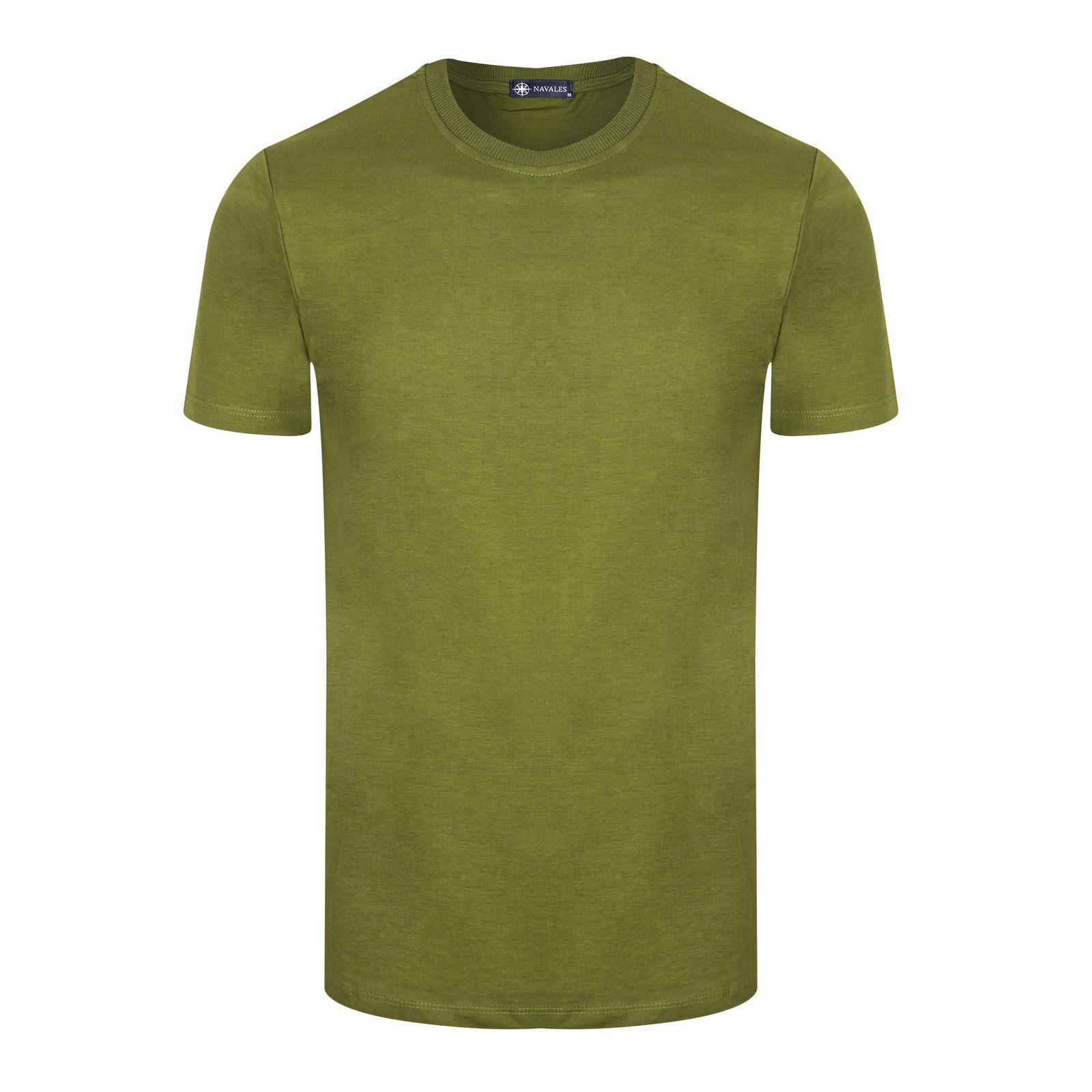 تی شرت آستین کوتاه مردانه ناوالس مدل OCEAN SS TEES-M رنگ زیتونی -  - 1