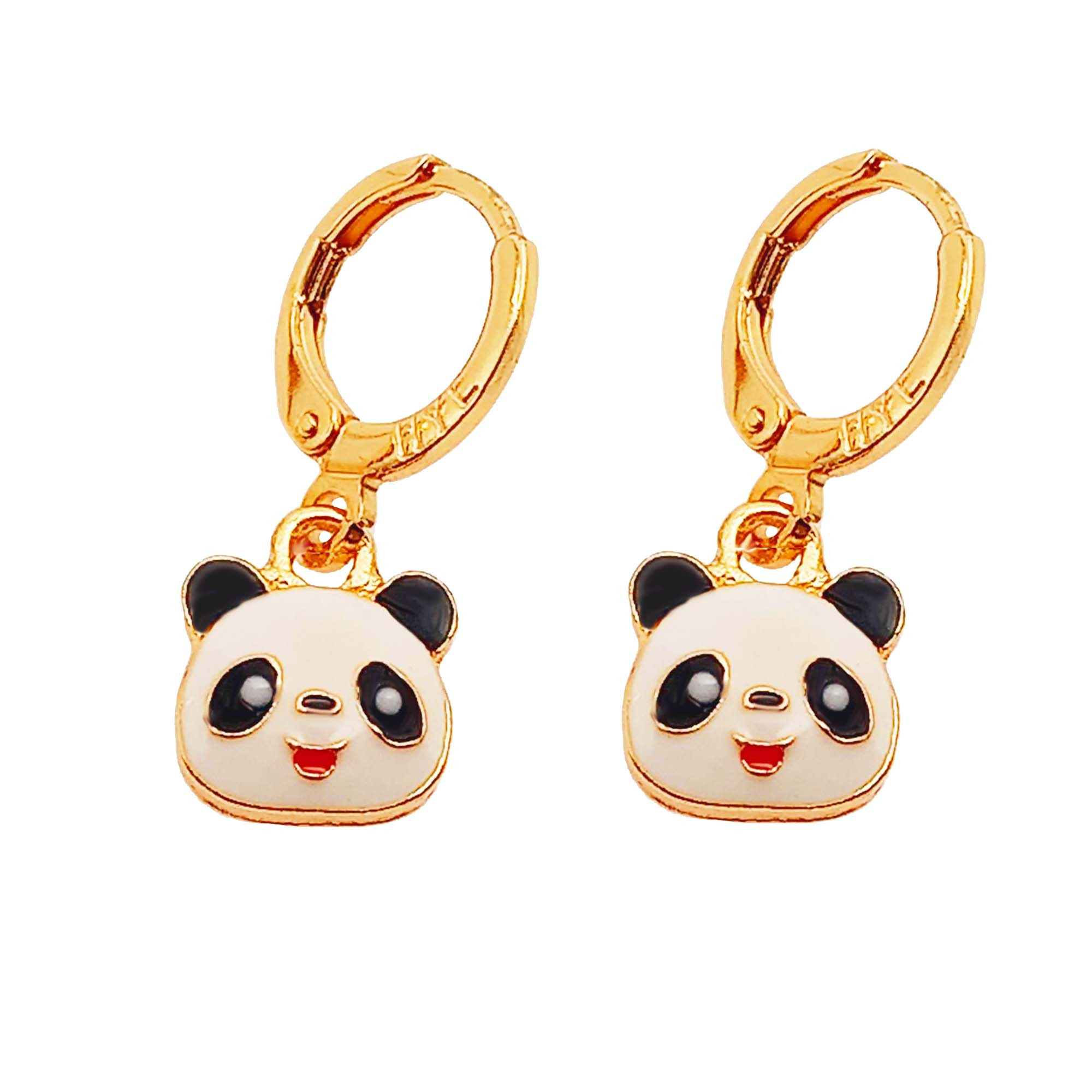 گوشواره دخترانه طرح پاندا کد 658GUD گوشواره دخترانه طرح پاندا کد 658GUD