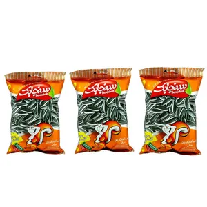 تخمه آفتابگردان نمکی سنجابک - 120 گرم بسته 3عددی
