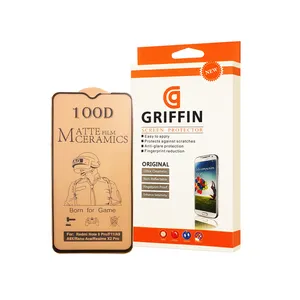 محافظ صفحه نمایش سرامیکی مات گریفین مدل FLCRM GN mo مناسب برای گوشی موبایل شیائومی Redmi Note 8 Pro