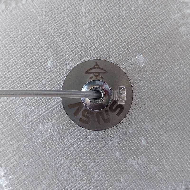 لوستر افزا سازان نمای سوم مدل خامه ای کد 25