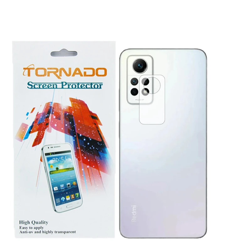 محافظ لنز دوربین تورنادو مدل نانوگلس مناسب برای گوشی موبایل شیائومی Note 12 Pro 4G بسته 40 عددی