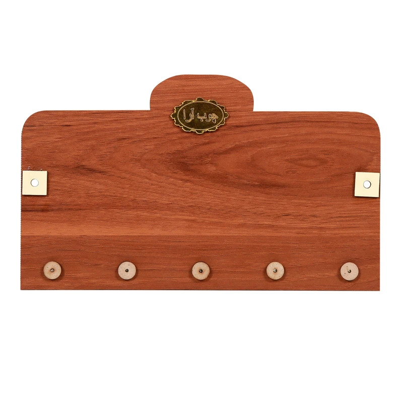 عکس شماره 3 : جاکلیدی دیواری چوب ارا طرح ون یکاد مدل j202