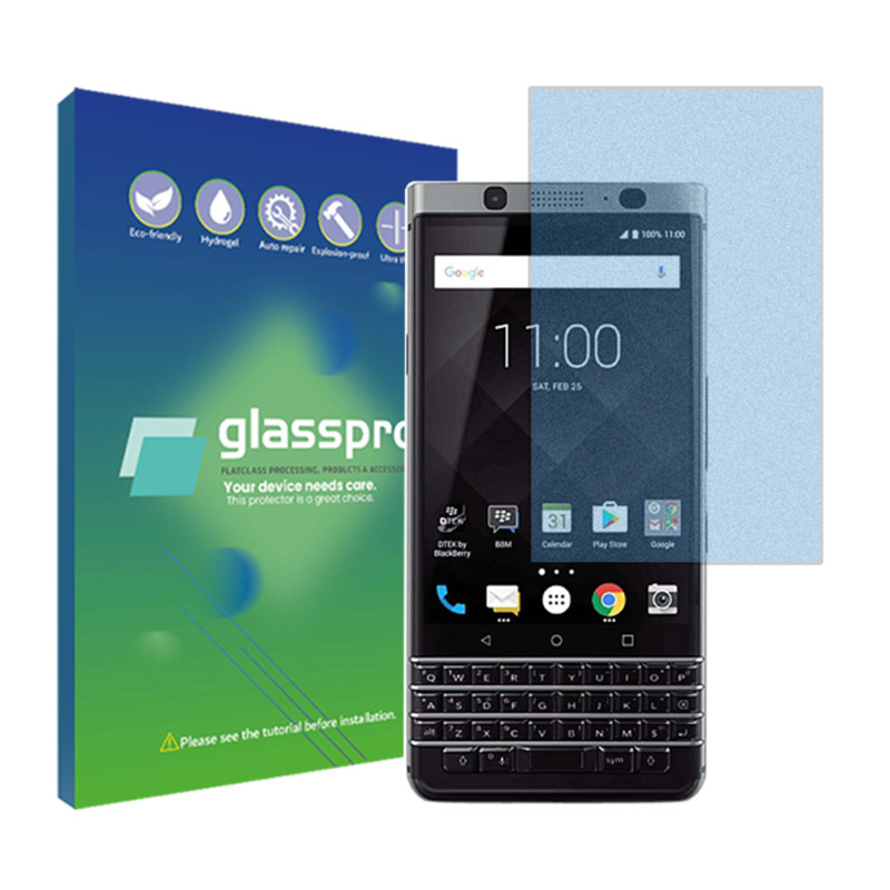 محافظ صفحه نمایش مات ضد اشعه آبی گلس پرو مدل Resistant مناسب برای گوشی موبایل بلک بری Keyone