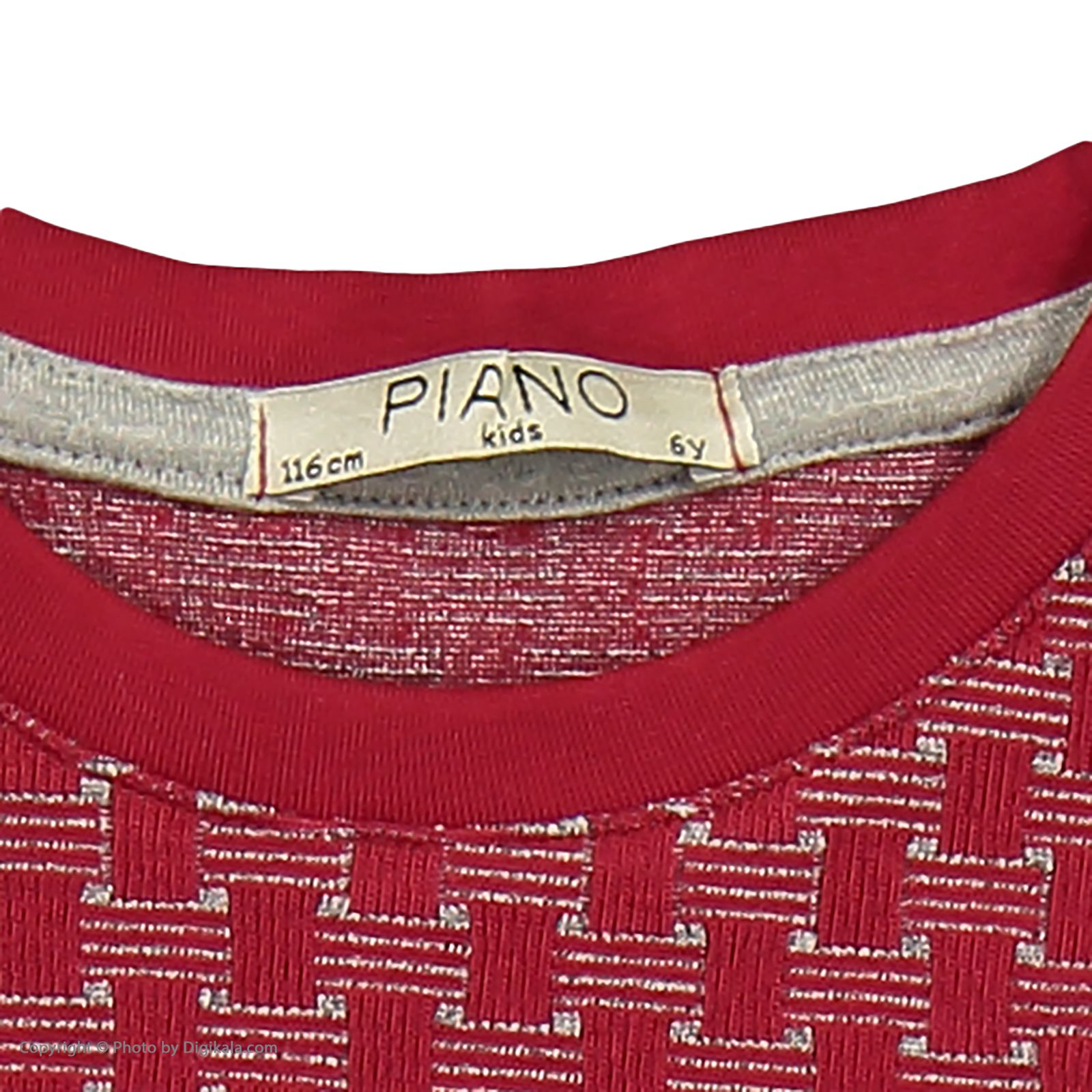 تی شرت دخترانه پیانو مدل 1009009901648-72 -  - 5