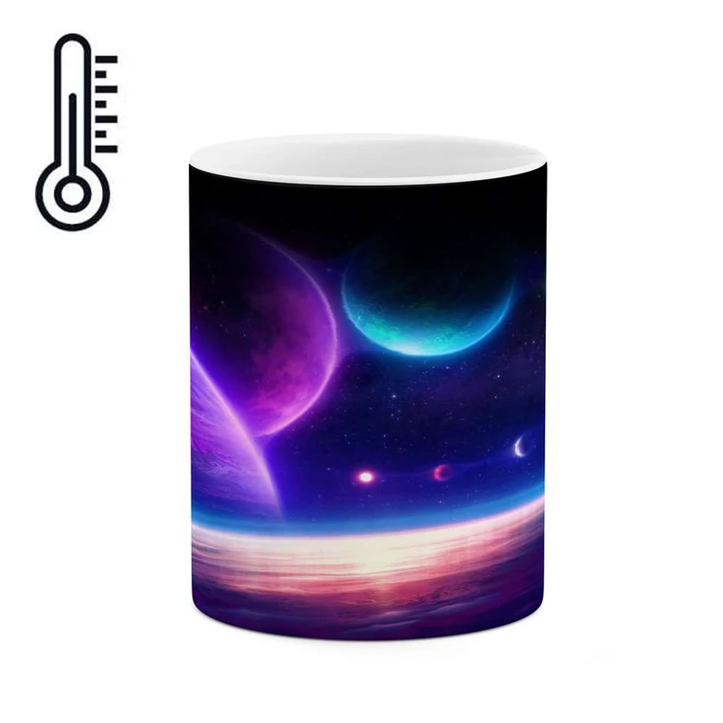 ماگ حرارتی کاکتی مدل کهکشان کد mgh14291