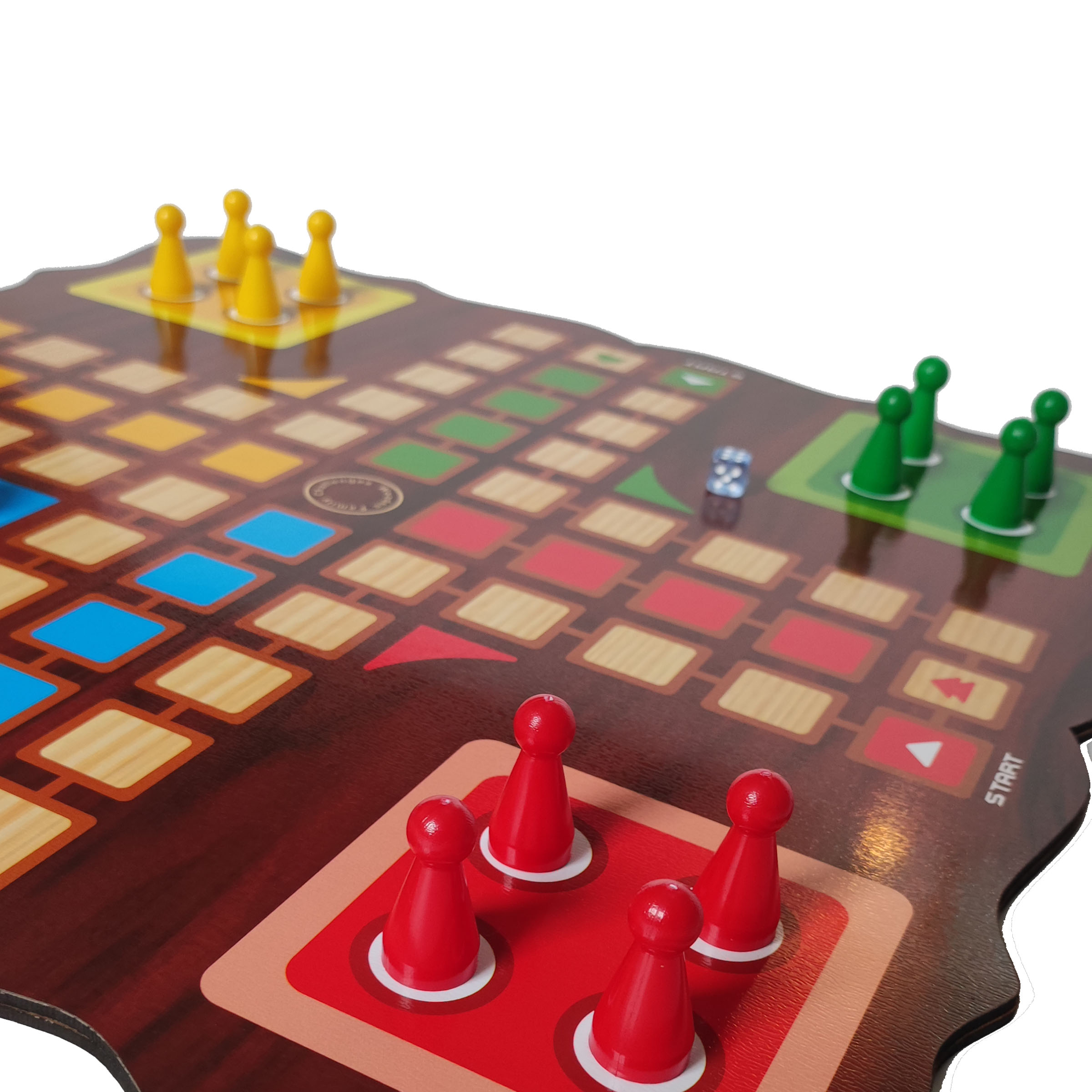 بازی فکری مدل منچ 4 نفره