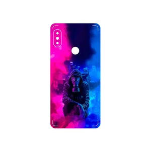 MAHOOT Smoke Rainbow Digital Art 2 Cover Sticker for Xiaomi Redmi Note 5 Pro