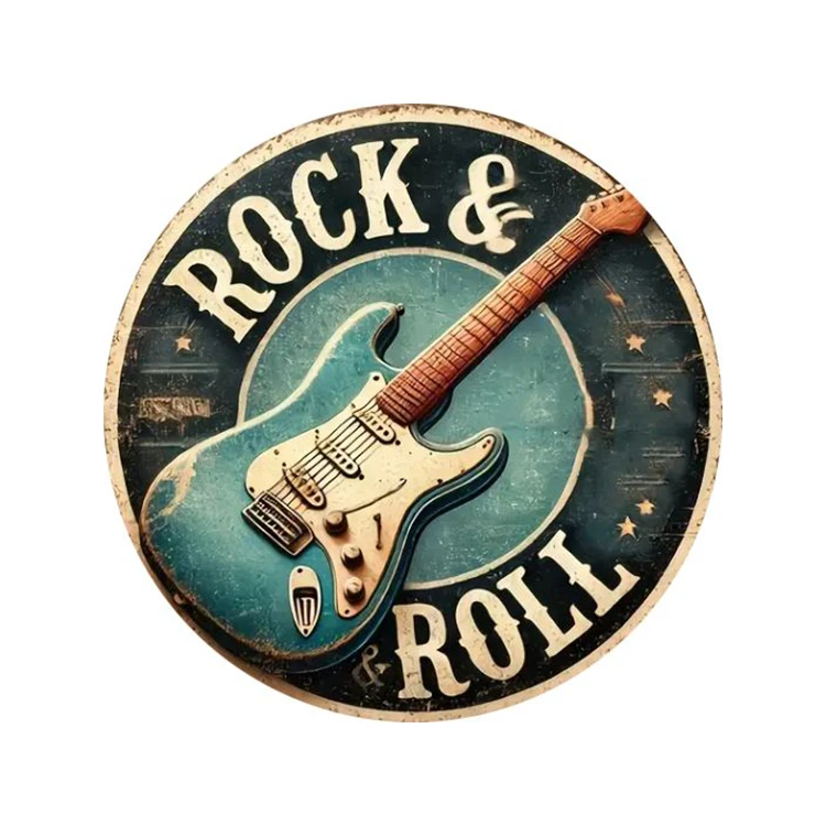 استیکر پارچه و لباس پاد آفرین مدل راک اند رول کد 2831