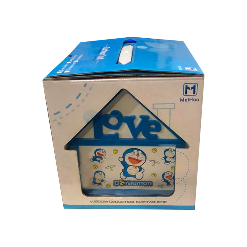 قلک مدل موزیکال دورامون طرح LOVE کد MH6600Y
