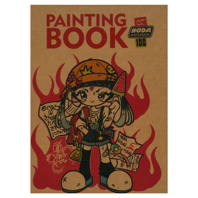 دفتر نقاشی 100 برگ انتشارات نودا مدل کد 466
