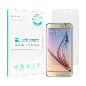 Rockspace transparent screen protector HyGEL model suitable for Samsung Galaxy S6 mobile phone