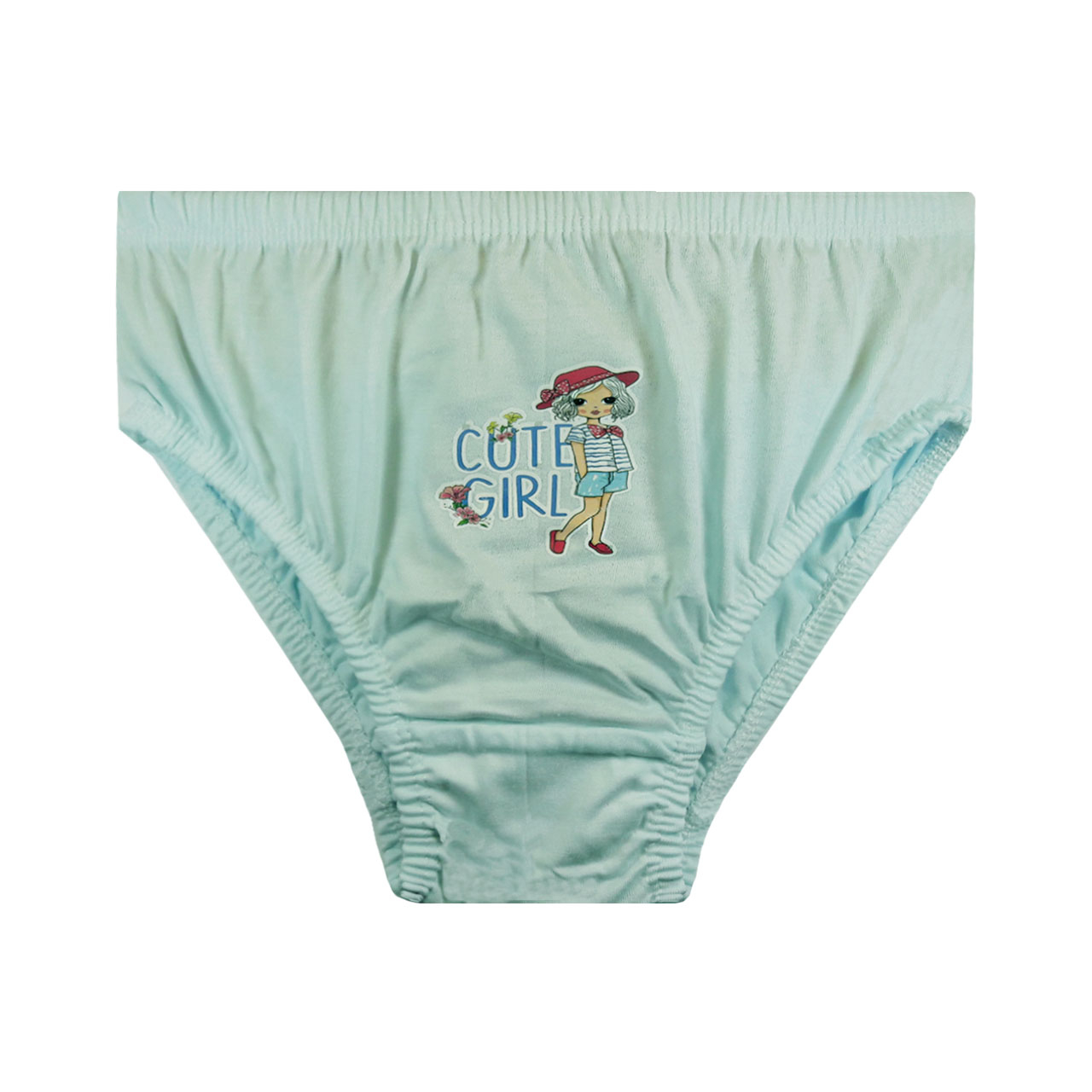 شورت دخترانه مدل کارتونی کد 130069