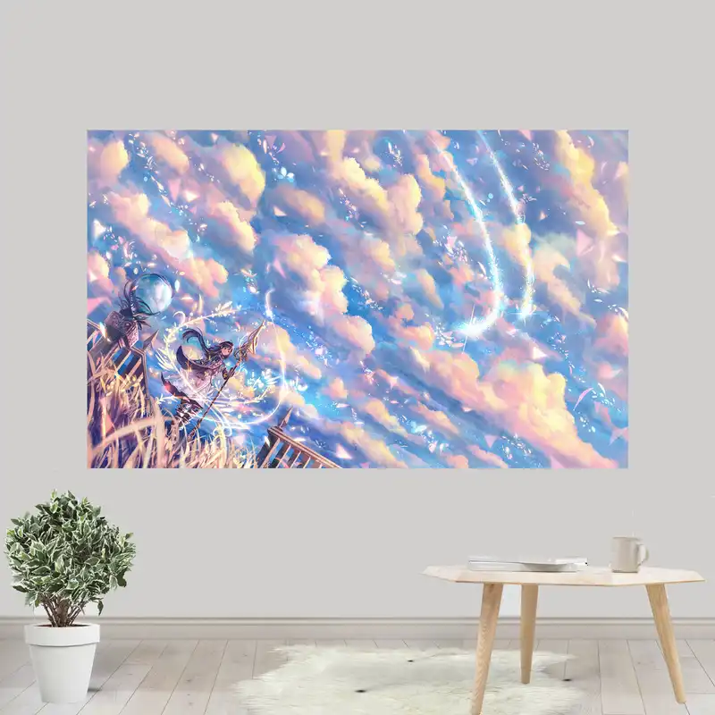 پوستر پارچه ای مدل انیمه کد 086