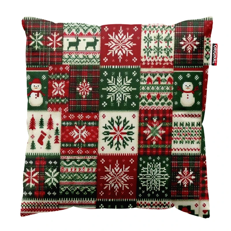 کوسن پاد آفرین طرح زمستون سایز 30*30 سانتی متر