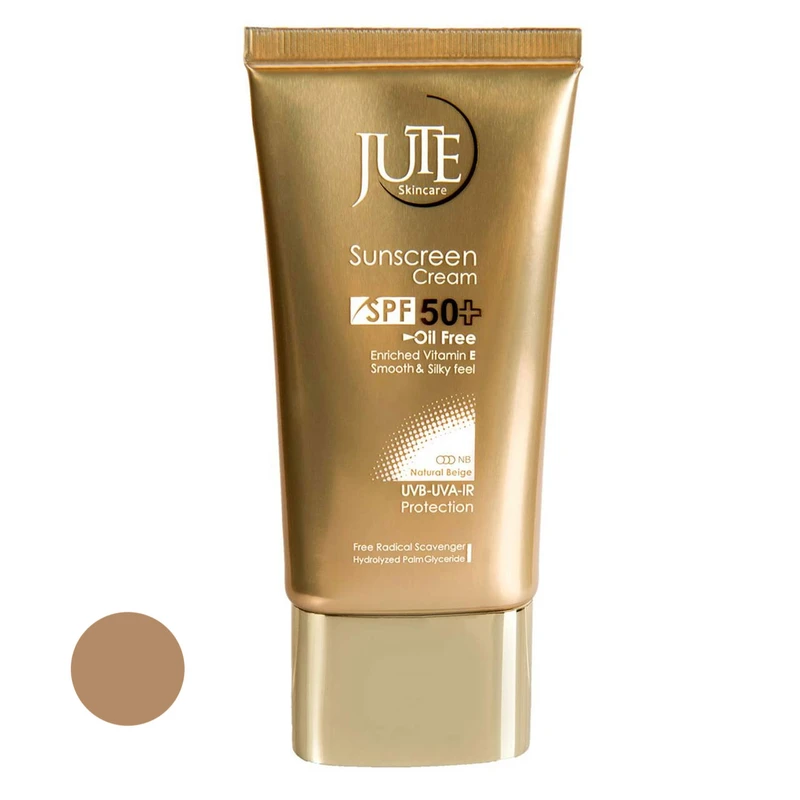 کرم ضدآفتاب رنگی ژوت مدل Cosmetics SPF50، مناسب پوست‌های چرب، حجم 40 میلی‌لیتر