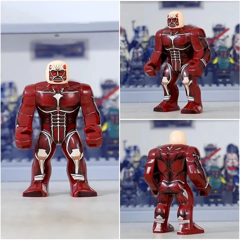 ساختنی برانت طرح کلوسال تایتان انیمه حمله به تایتان