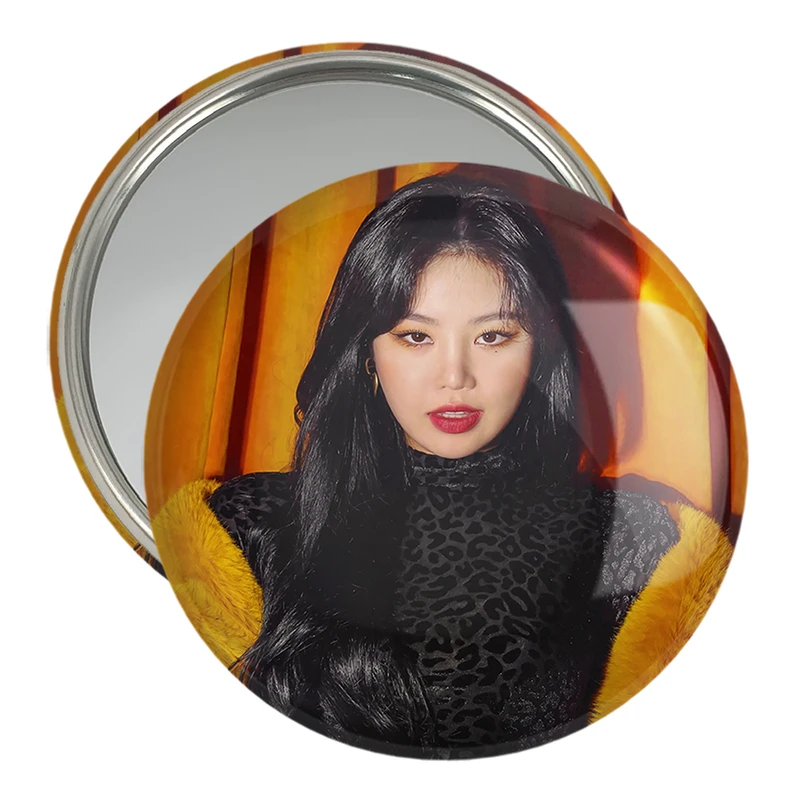 آینه جیبی خندالو مدل سوجین گروه جی آیدل GIdle  کد 19554