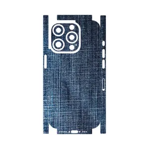 MAHOOT Fabric Texture 3-FullSkin Cover Sticker for Apple iPhone 15 Pro
