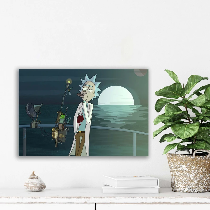 تابلو شاسی آتریسا مدل ریک اند مورتی Rick and Morty