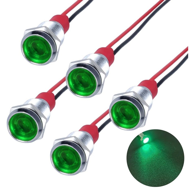 چراغ سیگنال مدل 220V GR 8mm چراغ سیگنال مدل 220V GR 8mm