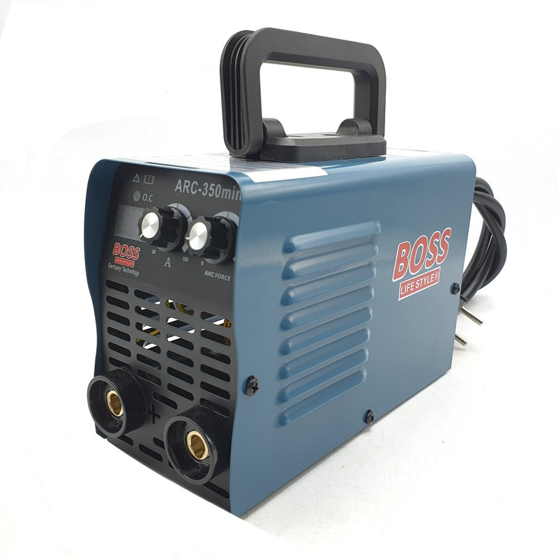 دستگاه جوش 350 آمپر باس مدل کیف دار کد ARC350-MINI مجموعه 5 عددی