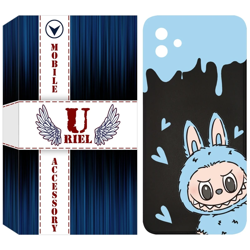 کاور یوریل قاب مدل KSH کد 131 طرح عروسک لبوبو مناسب برای گوشی موبایل سامسونگ Galaxy A05