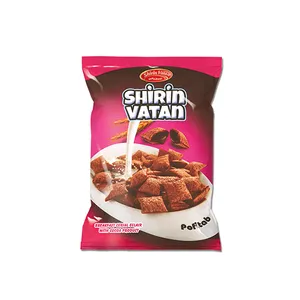 غلات صبحانه مغزدار شکلاتی شیرین وطن- 35 گرم بسته 40 عددی