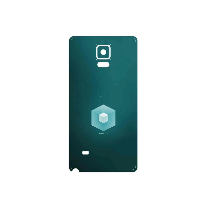 برچسب پوششی ماهوت مدل Minimal Cube icon مناسب برای گوشی موبایل سامسونگ Galaxy Note 4