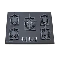 اجاق گاز صفحه ای جانا مدل شیشه ای