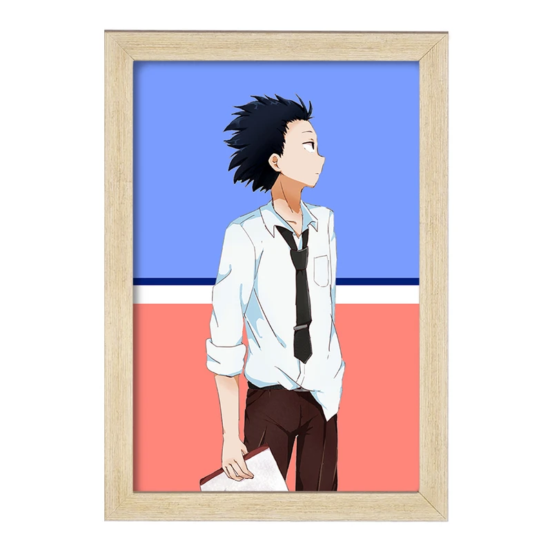 تابلو خندالو مدل شویا ایشیدا انیمه سایلنت ویس A Silent Voice  کد 15830