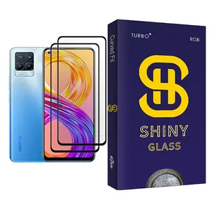 Atouchbo Shiny Glass MIX002 Screen Protector For Realme 8 Pro Pack Of 2