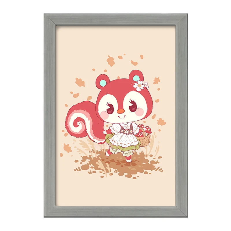 تابلو خندالو طرح بازی انیمال کراسینگ (Animal Crossing) کد 32646